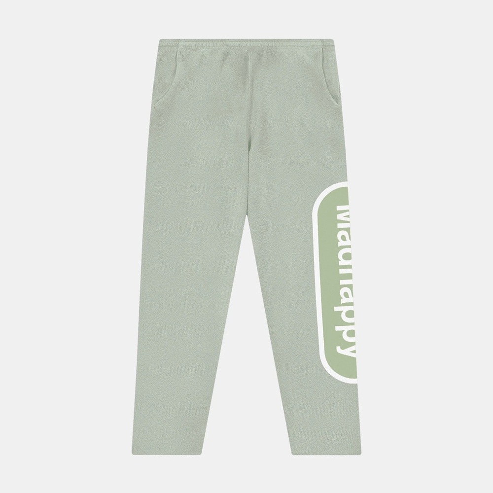 Madhappy Pill Universal‎ Logo Sweatpants in Light Green